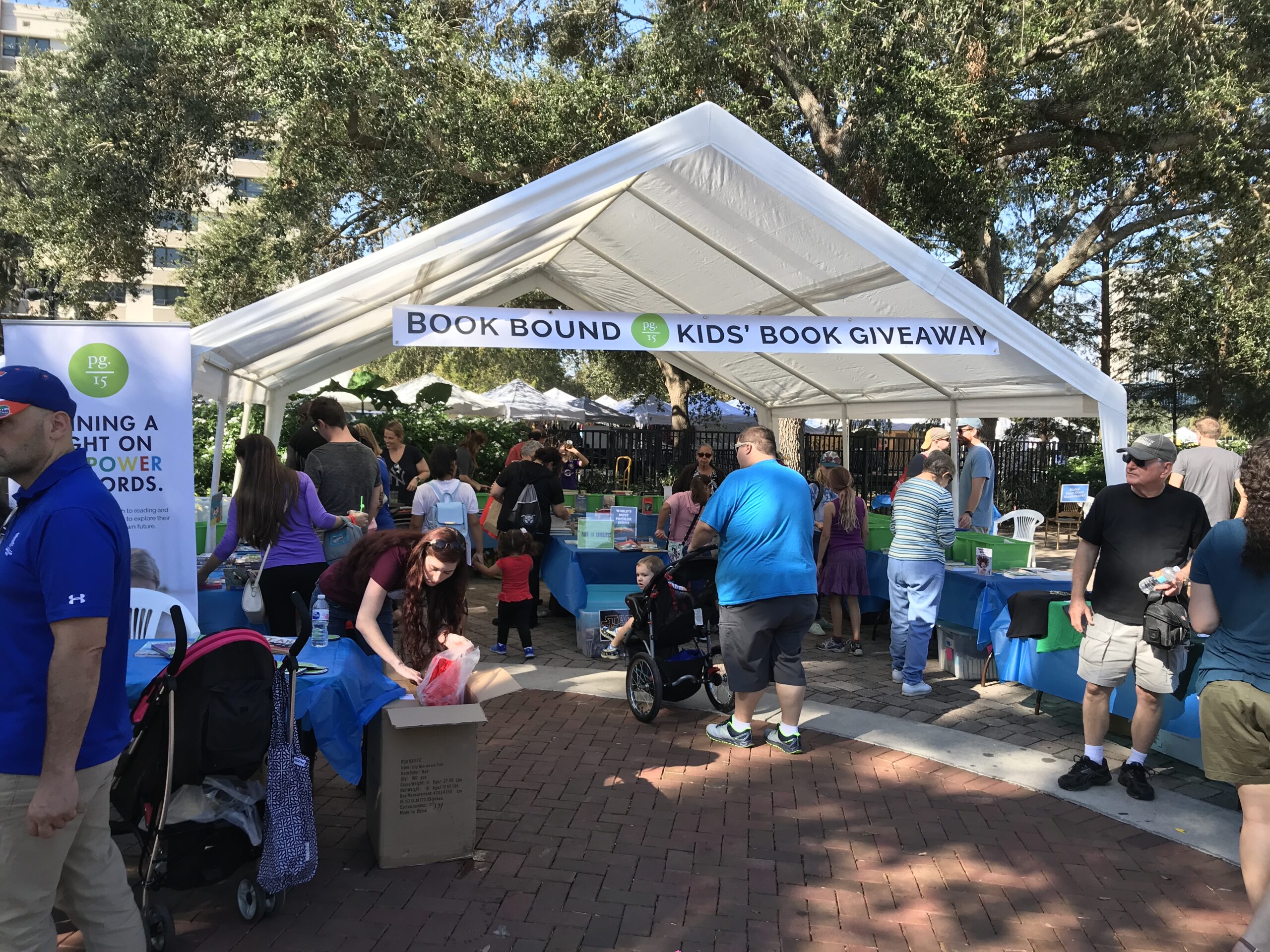 Book Bound Kids book giveaway event